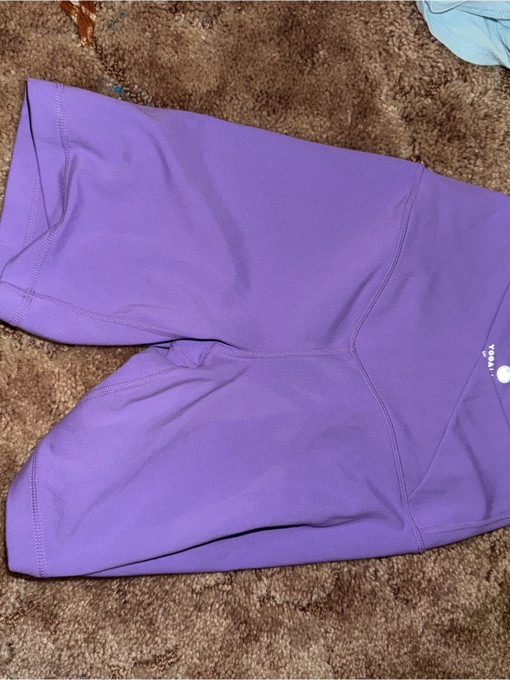 Yogalicious Purple Womens Athletic Bike Shorts